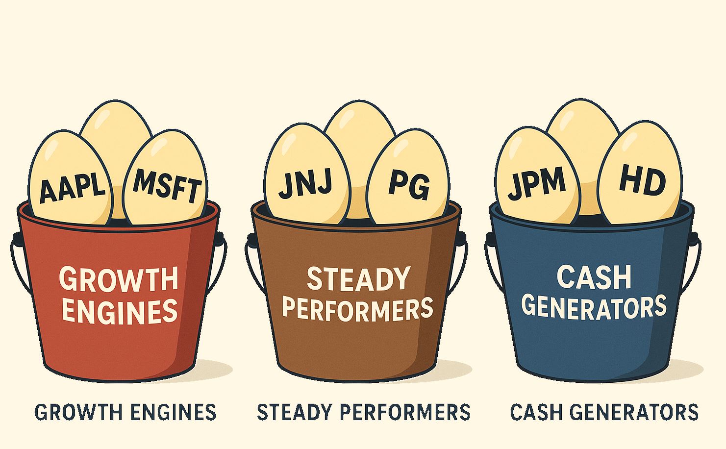 🧩 Lesson 7: Diversification — Don’t Put All Your Eggs in One Basket